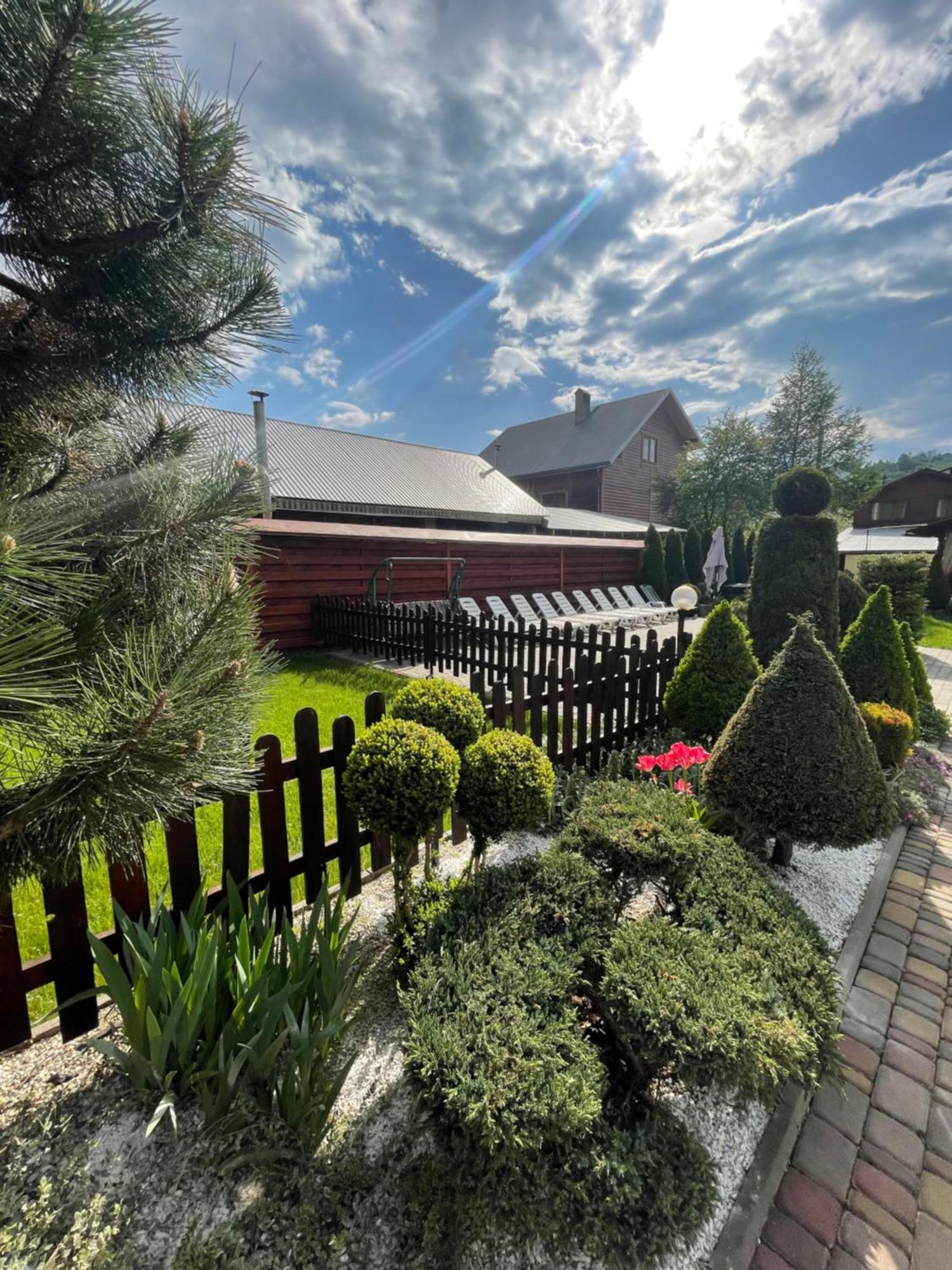 Зелена Садиба Над Рікою Slavske Exterior photo